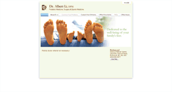 Desktop Screenshot of footdr.biz